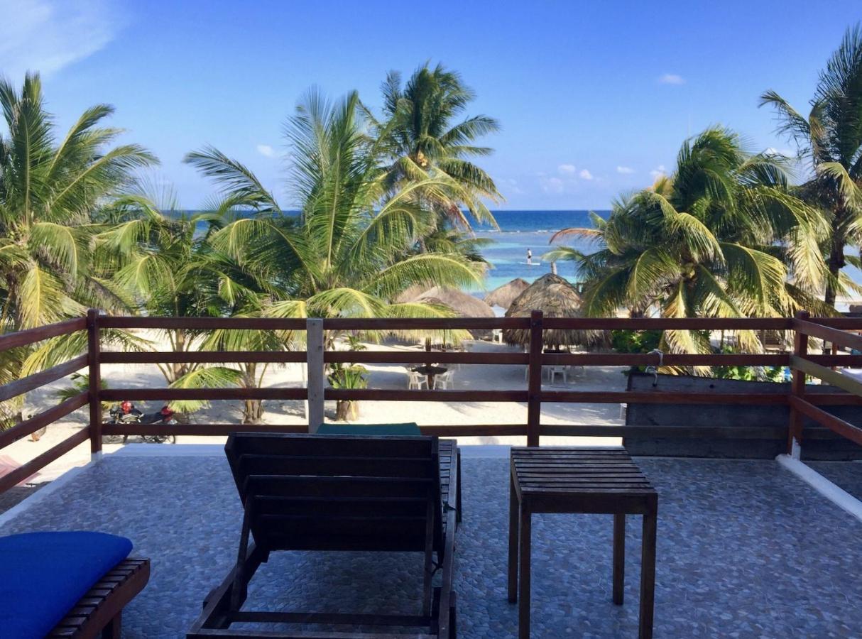 Hotel El Caballo Blanco Mahahual Exteriör bild